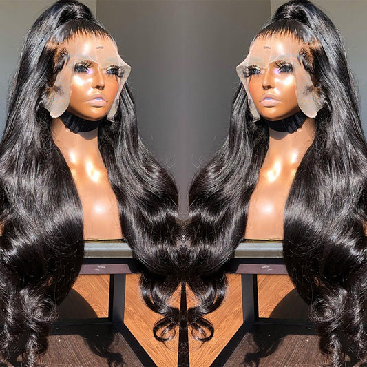 360 Full Lace Frontal Body Wave Human Hair Wigs.